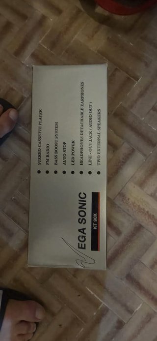 Lettore Cassette Vega Sonic KT 90X
