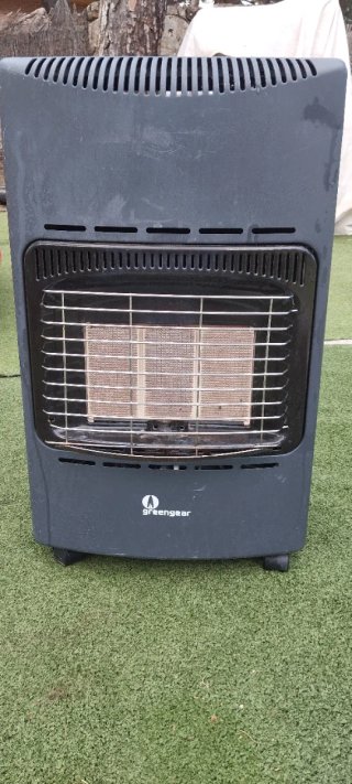 Estufa de gas para calentar casa