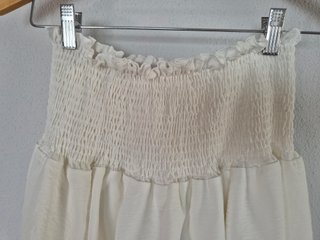 Minifalda Boho XS Volantes Cintura Elástica