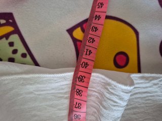 Minifalda Boho XS Volantes Cintura Elástica