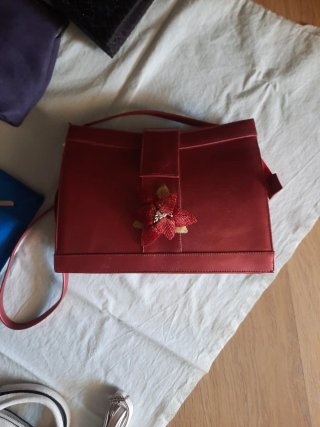 Lote 8 bolsos de fiesta y eventos varios colores