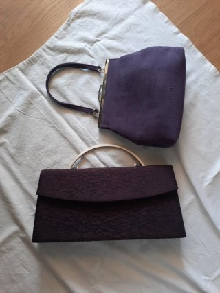 Lote 8 bolsos de fiesta y eventos varios colores