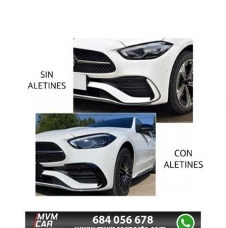 Aletines Flaps de paragolpes delantero Mercedes Cl