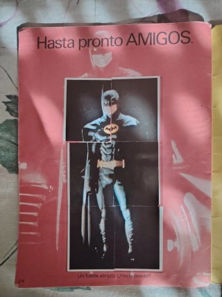 Álbum Vintage Batman 1989 Aston