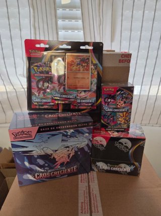 Pokémon: BLISTER, ETB, BOOSTER Y BUNDLE caos ESP