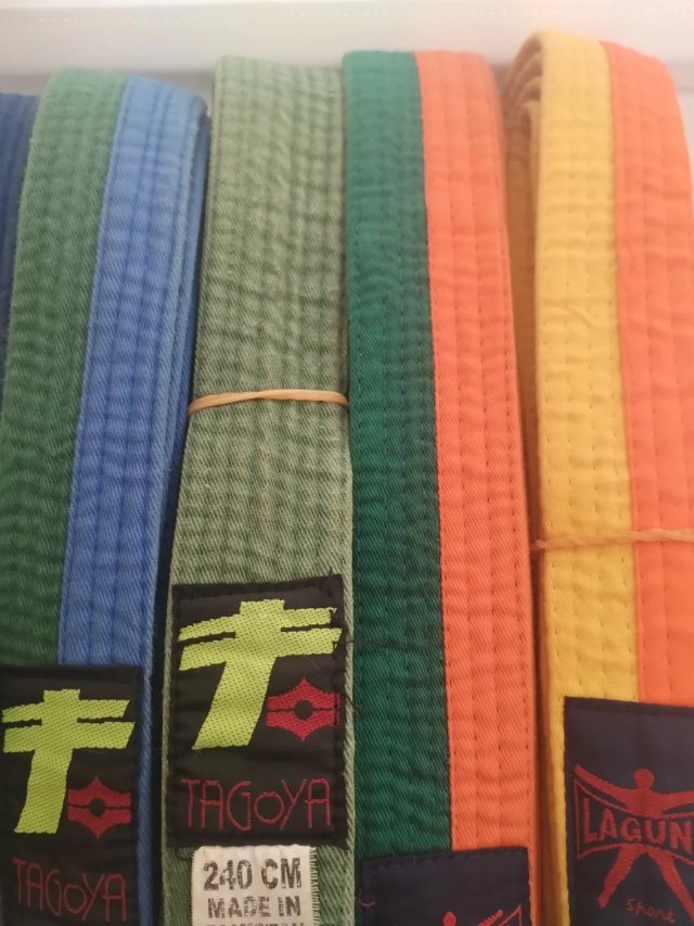 Lote Cinturones Artes Marciales Tagoya