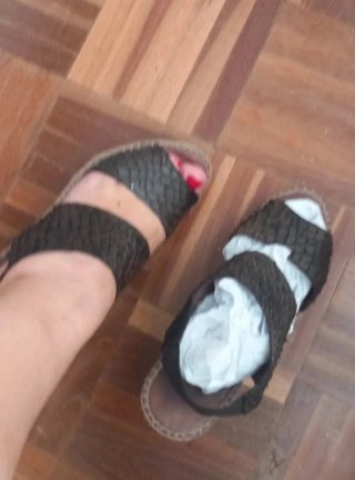 Cuñas esparto marrones