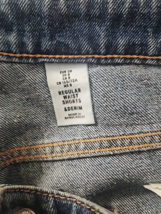 Pantalones cortos vaqueros