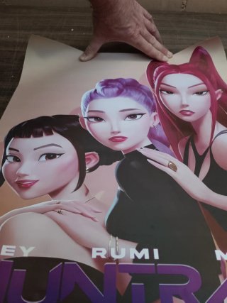 Póster oficial Huntrax - Zoey, Rumi y Mira