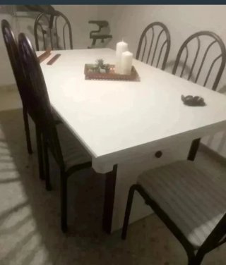 Mesa y 6 sillas