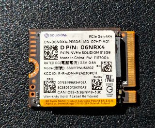 SSD SOLIDIGM 512GB PCIe Gen 4x4