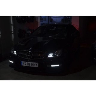 Faros delanteros Mercedes Clase C W204 tipo xenon