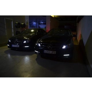 Faros delanteros Mercedes Clase C W204 tipo xenon