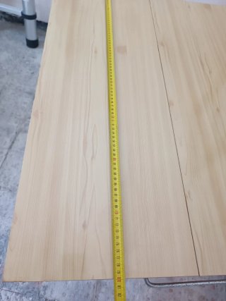 Mesa extensible madera y metal