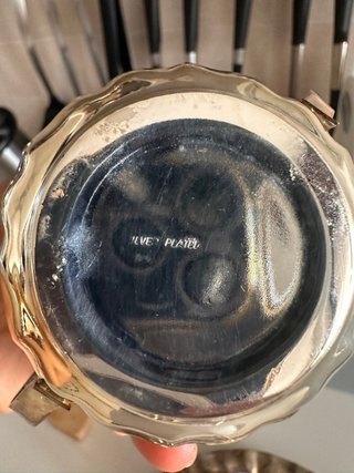 Servizio da caffè in silver plata