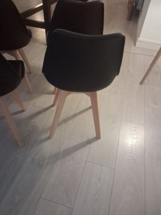 6 Sillas Diseño Nórdico Madera Abedul