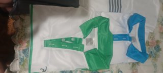 3 Polos Verdes y Blancos Talla XL