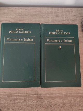 Libros Benito Pérez Galdós fortunata y jacinta