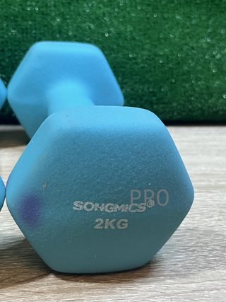 Juego de 4 Mancuernas de 2KG y 1KG SONGMICS