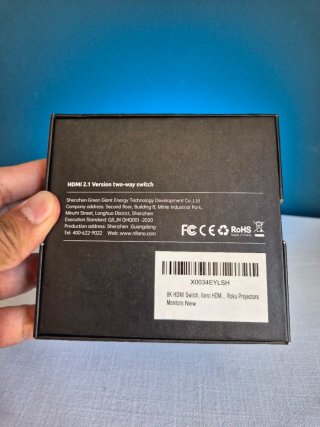 Ilano Switcher HDMI 2.1 8K 2 en 1