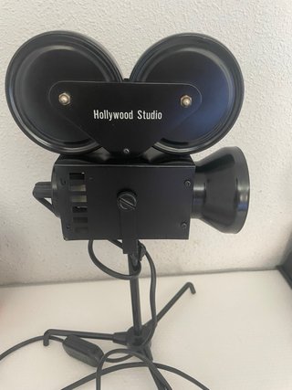 Lámpara Hollywood Studio Cámara Retro