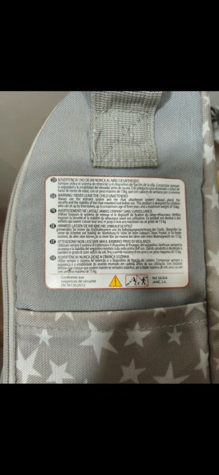 Bolso trona portátil elevador