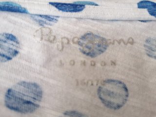 Camiseta Pepe Jeans lunares azules