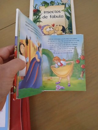 Lote de 4 libros infantiles de cuentos