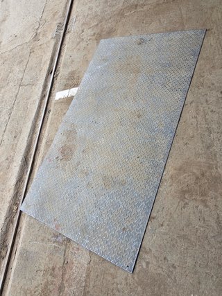 Chapa Cubrezanja Peatonal 2x1m
