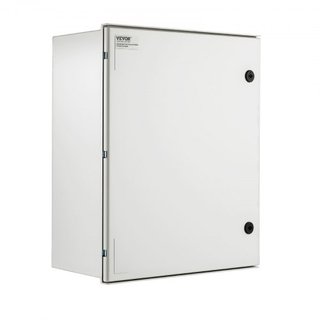 Caja Eléctrica de Fibra de Vidrio NEMA 4X, 60x50x23 cm, Enclosure de Acero NEMA, IP66 a Prueba de Agua y Polvo, Caja de Conexiones Eléctrica para Uso Interior/Exterior, con Placa de Montaje