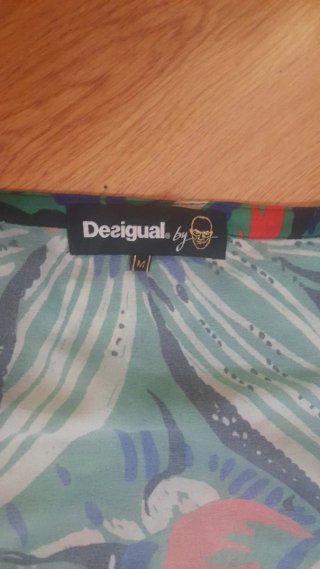 Blusa Desigual Talla M Estampado Floral