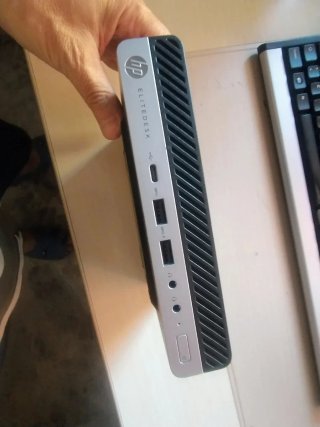 HP Mini PC Negro/Plateado