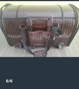 Transportín con ruedas diseño elegante y 1 regalo