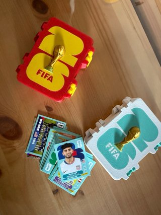 Caja Cromos Mundial