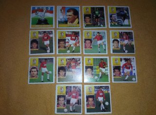 Lote 61 cromos Liga Este 92 93 -sin repetir-.