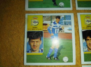 Lote 61 cromos Liga Este 92 93 -sin repetir-.