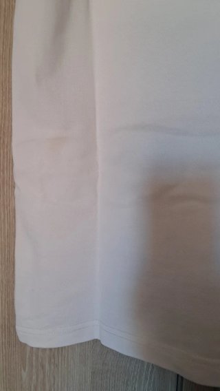 Polo NUDOS blanco talla M