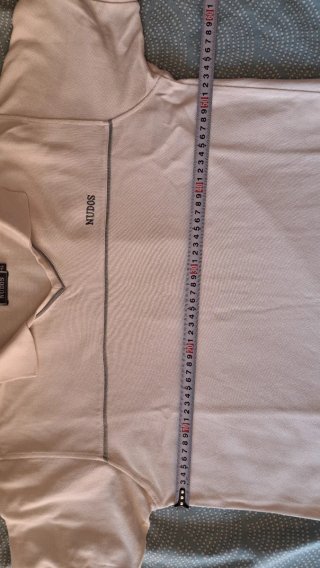 Polo NUDOS blanco talla M