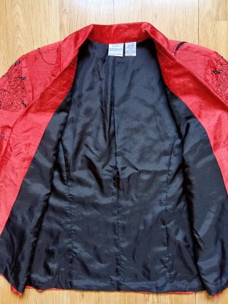 Chaqueta Seda Salvaje Vintage Talla M