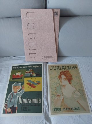 Colección 5Láminas 3 Museo del Aire  2 Lab. Uriach