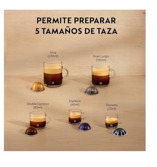 Cafetera Nespresso Vertuo