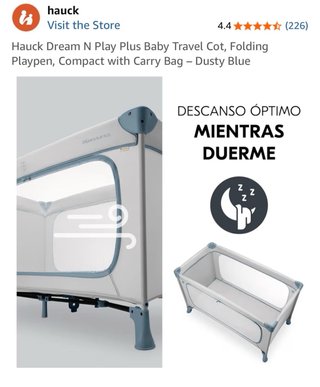Cuna de viaje Hauck Dream N Play Plus