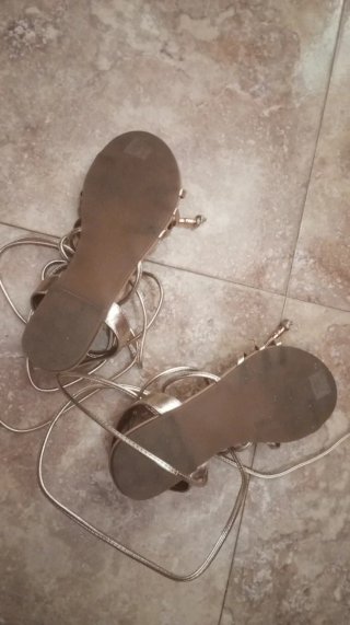 Sandalias planas Marypaz doradas