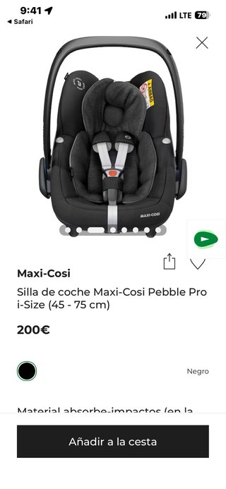 Maxi-Cosi Sola + Base Isofix