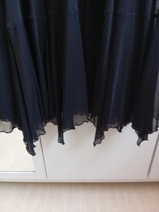 Vestido negro fiesta elegante