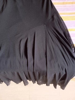 Vestido negro fiesta elegante