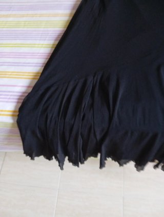 Vestido negro fiesta elegante