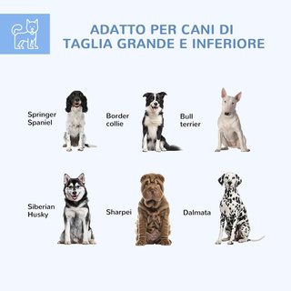 Recinto per Cani di Grandi Dimensioni, Box Hexagonale con Tetto in Tela Oxford Anti UV 2.1X1.85X1.5M, Argento e Grigio