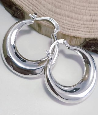 Pendientes de Plata de Aros