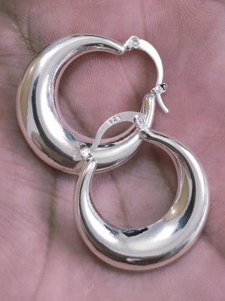 Pendientes de Plata de Aros